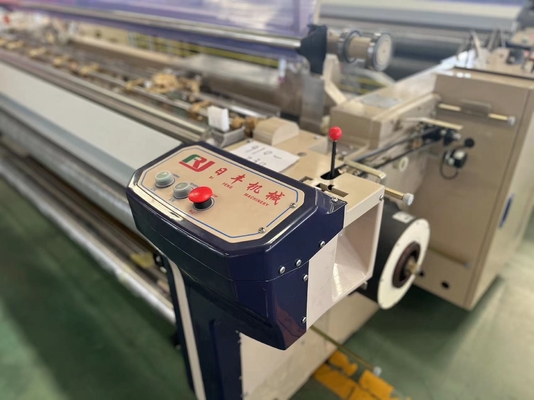 Nok het Openen Stoffen Wevende Machine 360cm Hoge snelheids Scheeftrekkende Lucht Jet Loom
